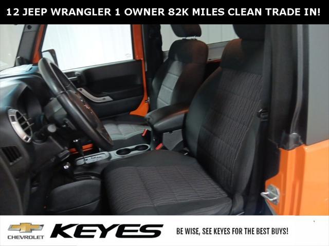 used 2012 Jeep Wrangler car, priced at $18,983