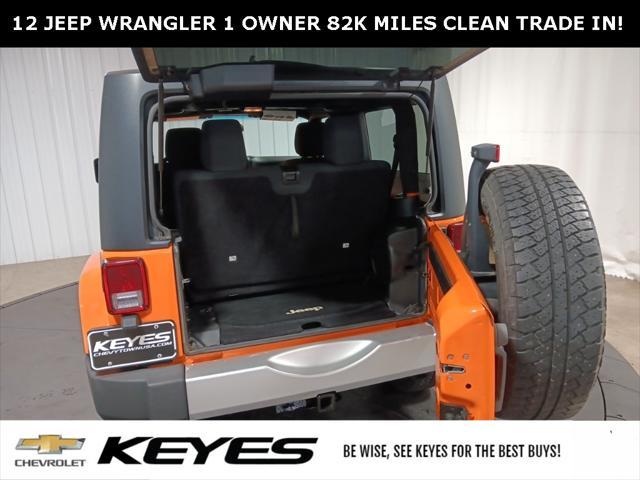 used 2012 Jeep Wrangler car, priced at $18,983