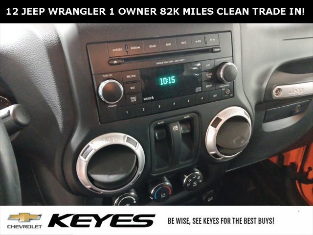 used 2012 Jeep Wrangler car, priced at $18,983