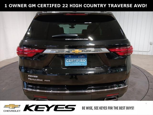 used 2022 Chevrolet Traverse car, priced at $39,983