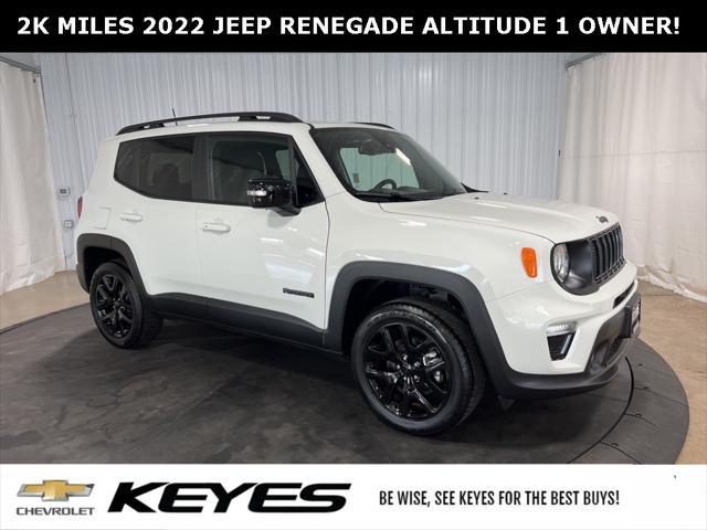 used 2022 Jeep Renegade car, priced at $23,981