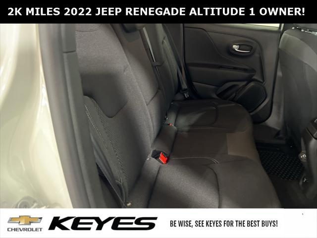 used 2022 Jeep Renegade car, priced at $23,981