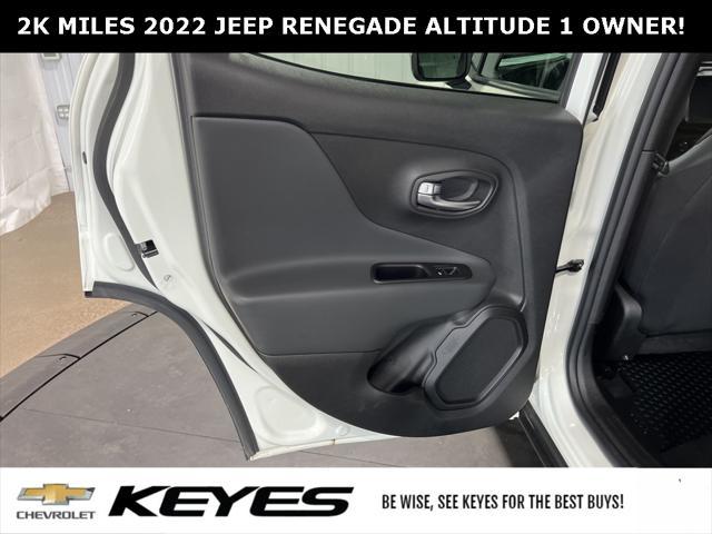 used 2022 Jeep Renegade car, priced at $23,981