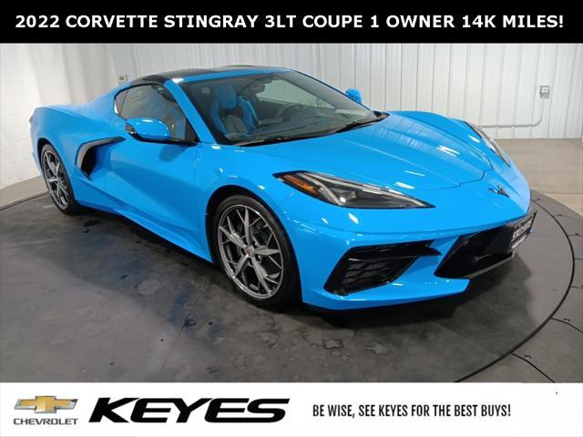 used 2022 Chevrolet Corvette car, priced at $73,983