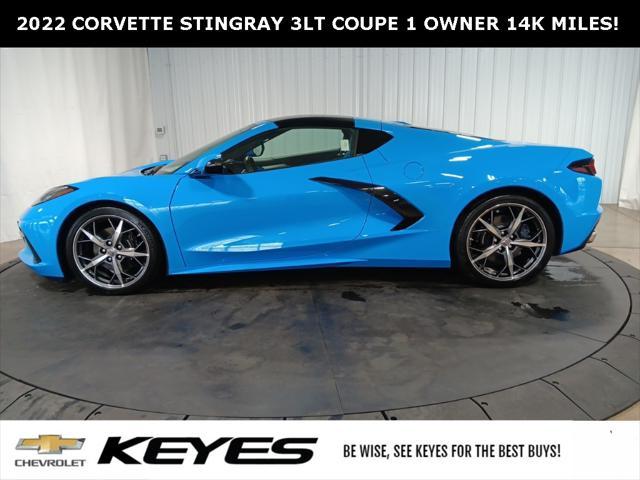 used 2022 Chevrolet Corvette car, priced at $73,983