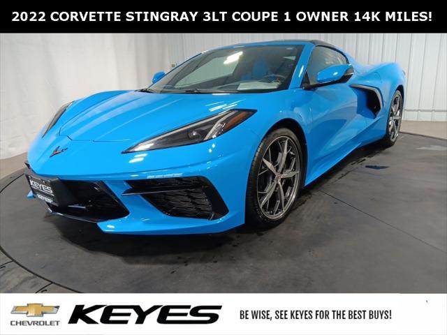 used 2022 Chevrolet Corvette car, priced at $73,983