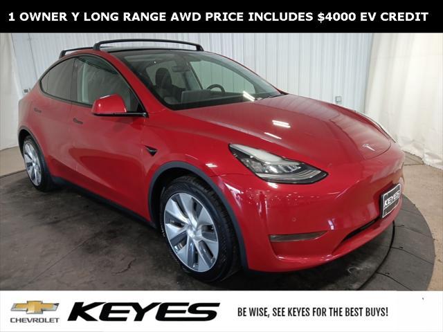 used 2020 Tesla Model Y car, priced at $17,983