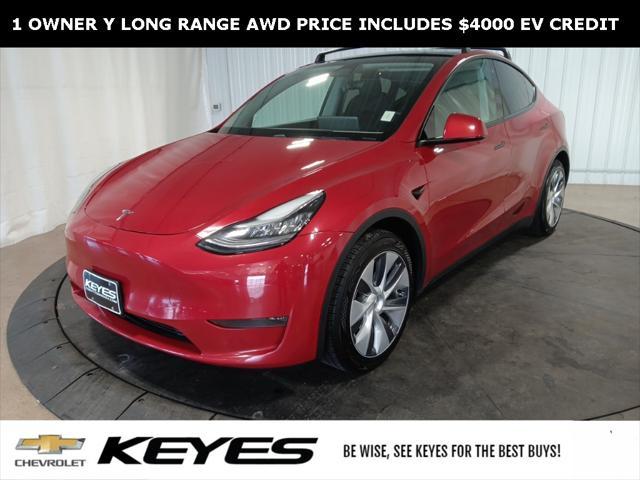 used 2020 Tesla Model Y car, priced at $17,983