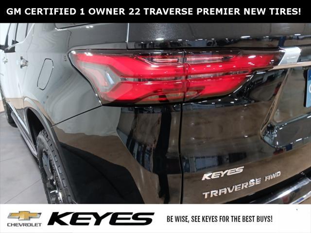 used 2022 Chevrolet Traverse car, priced at $36,983