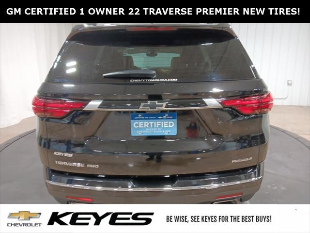 used 2022 Chevrolet Traverse car, priced at $36,983