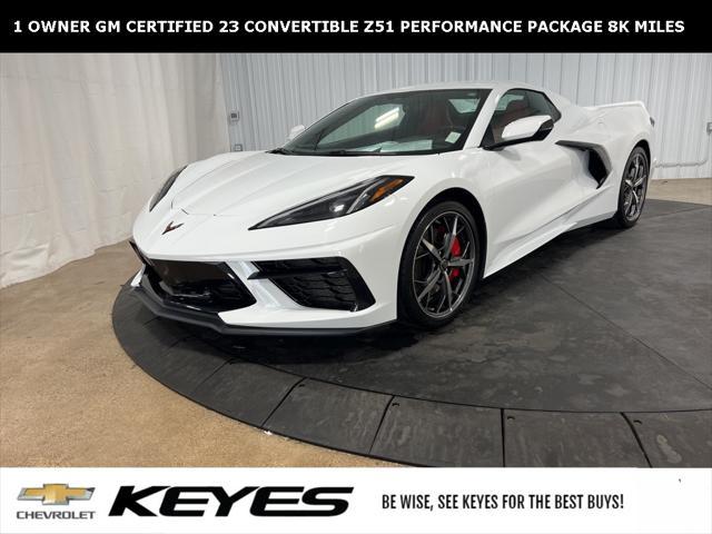 used 2023 Chevrolet Corvette car, priced at $68,983
