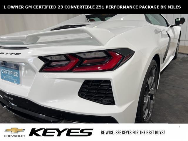used 2023 Chevrolet Corvette car, priced at $68,983