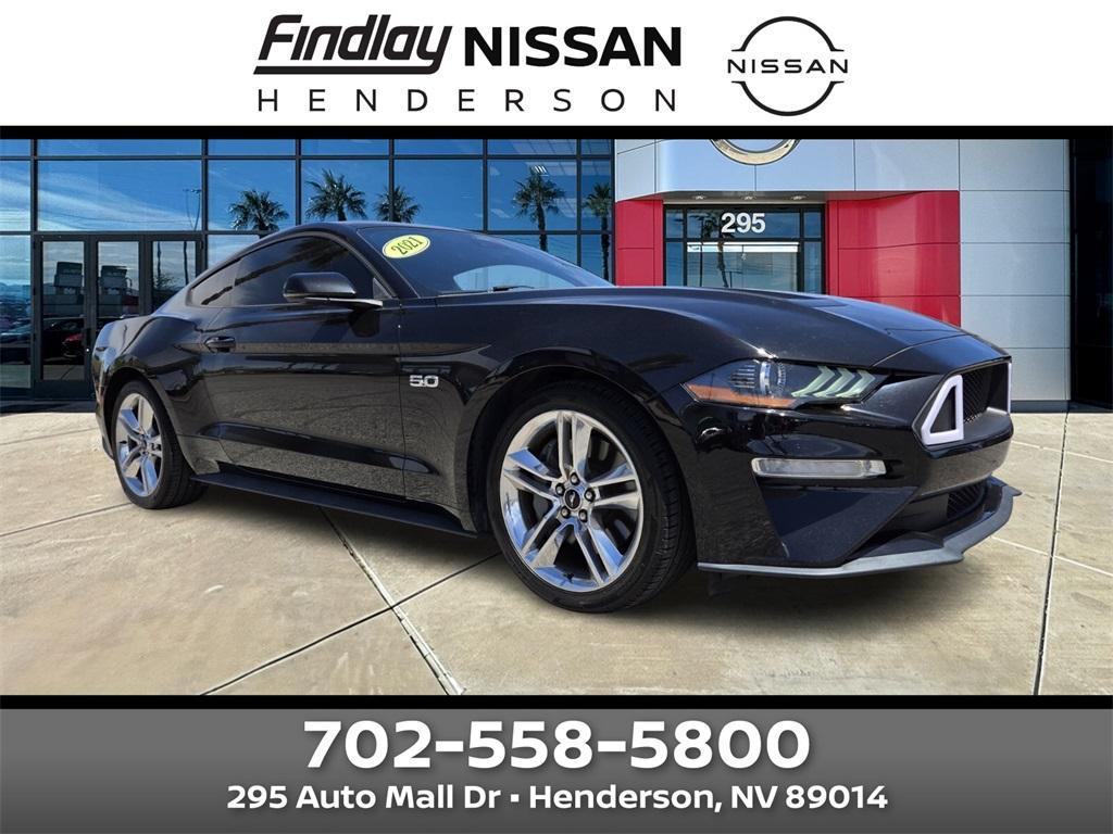 used 2021 Ford Mustang car, priced at $38,484