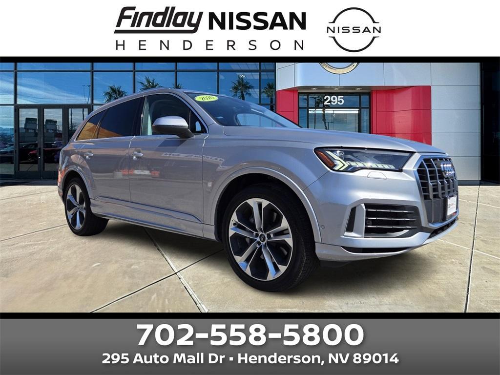 used 2020 Audi Q7 car, priced at $31,649