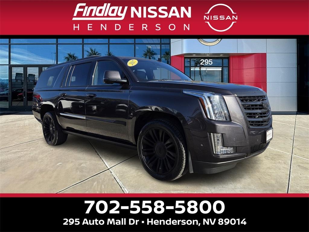 used 2017 Cadillac Escalade ESV car, priced at $32,749