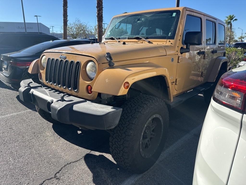 used 2013 Jeep Wrangler Unlimited car, priced at $15,984