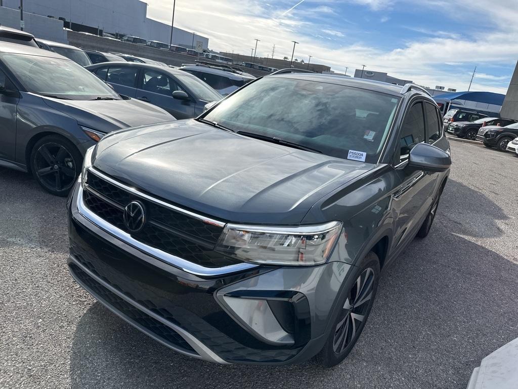 used 2023 Volkswagen Taos car, priced at $19,984