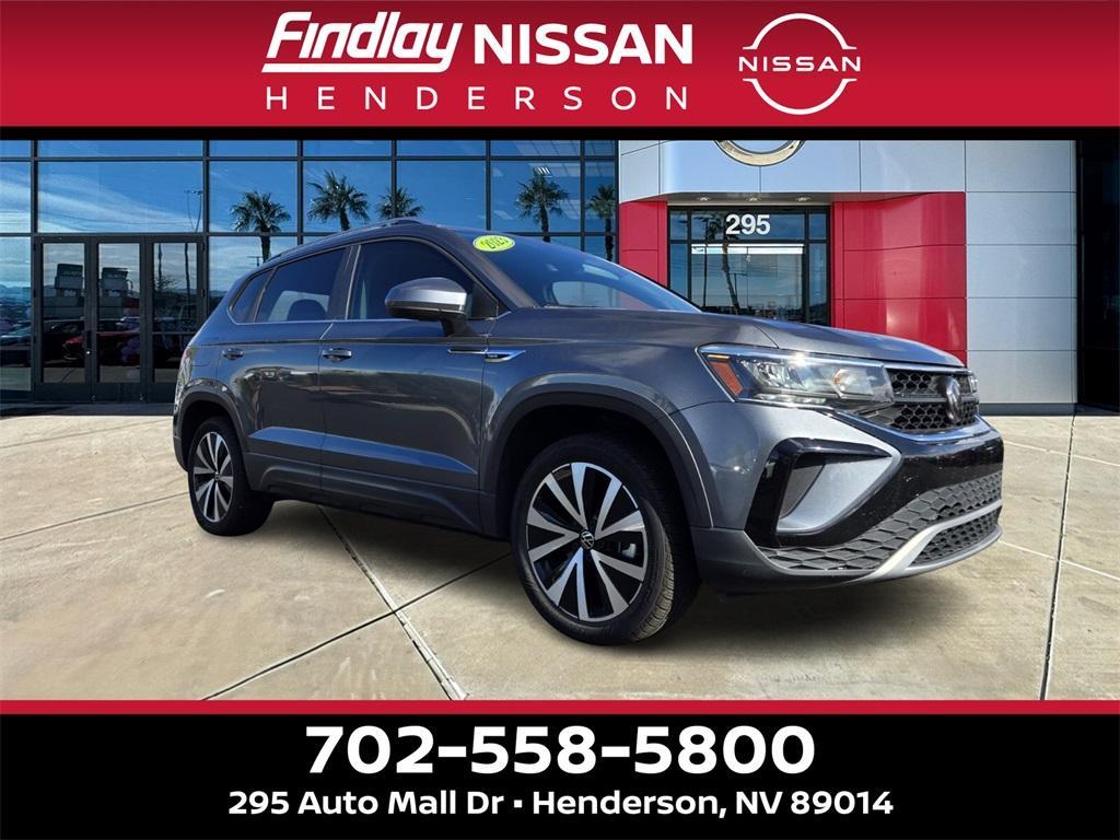 used 2023 Volkswagen Taos car, priced at $19,249