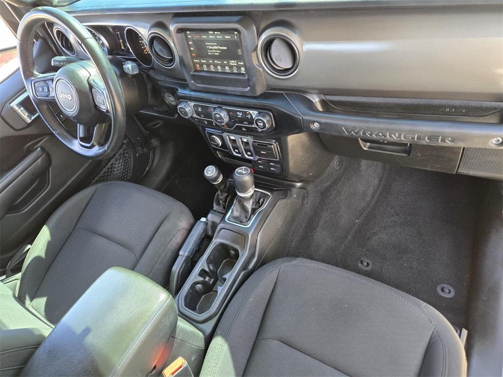 used 2021 Jeep Wrangler car, priced at $25,484
