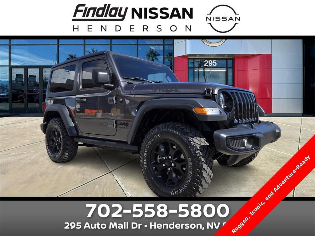 used 2021 Jeep Wrangler car, priced at $25,484