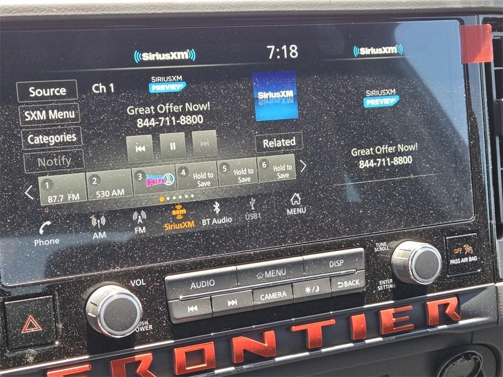new 2025 Nissan Frontier car, priced at $40,593