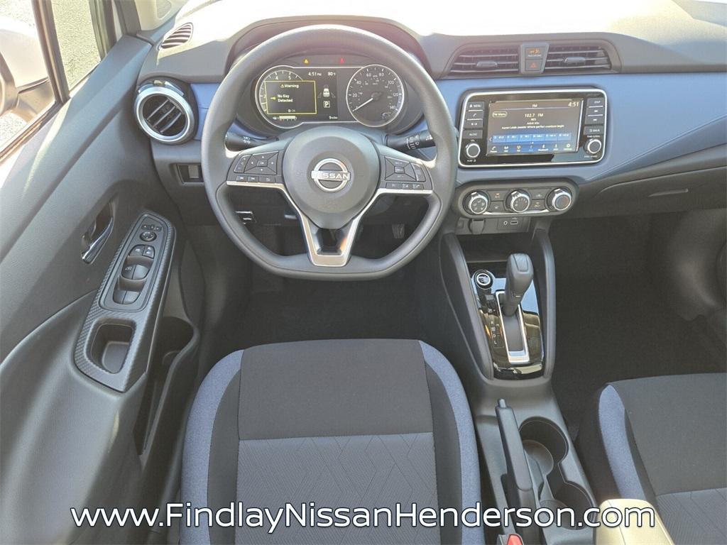 new 2025 Nissan Versa car, priced at $22,499