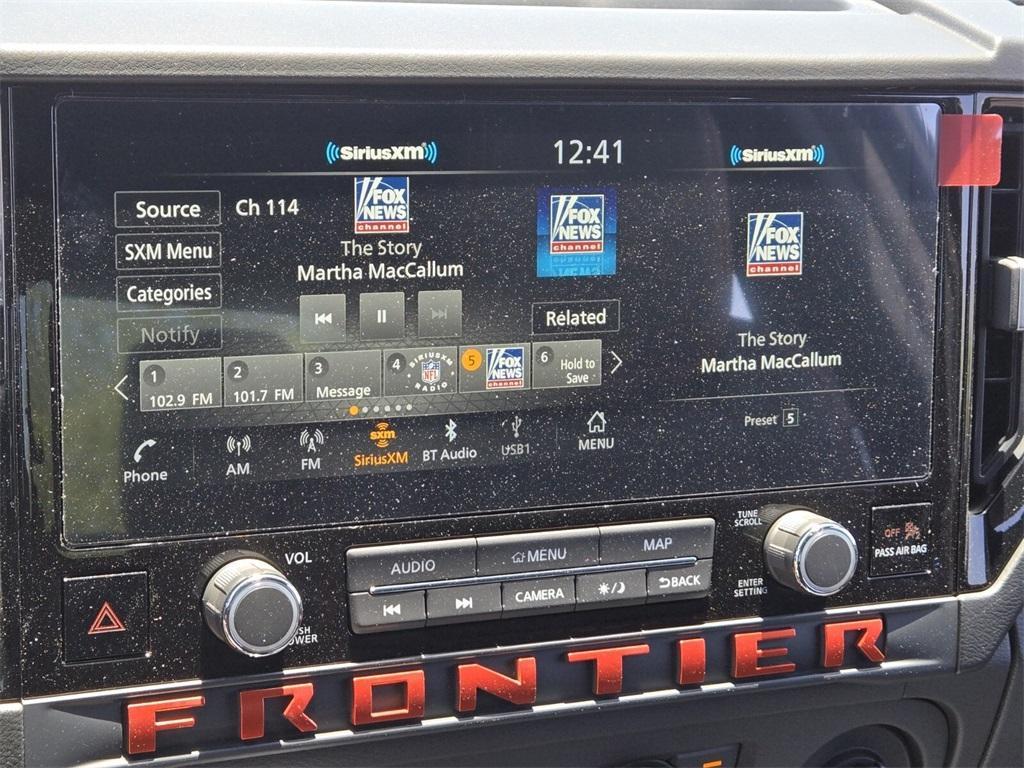 new 2025 Nissan Frontier car, priced at $45,571