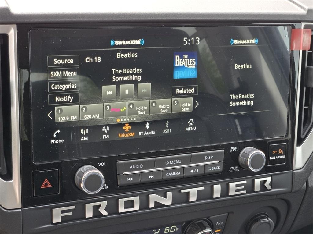 new 2025 Nissan Frontier car, priced at $40,132