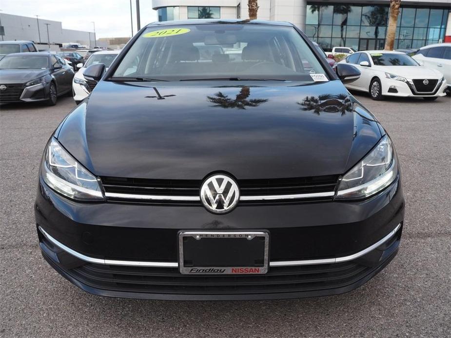 used 2021 Volkswagen Golf car, priced at $17,400