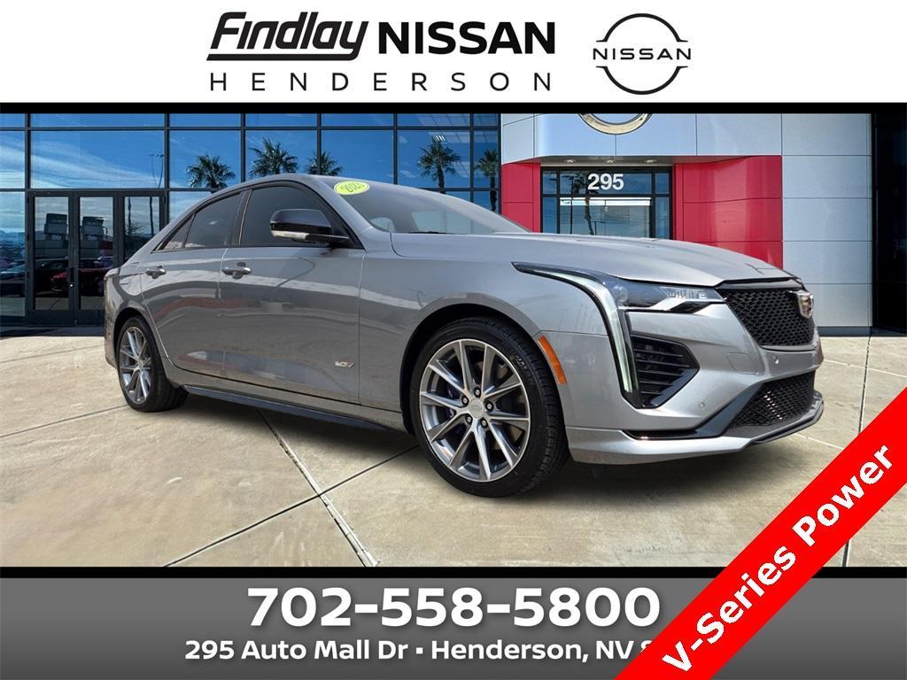 used 2023 Cadillac CT4-V car, priced at $39,984