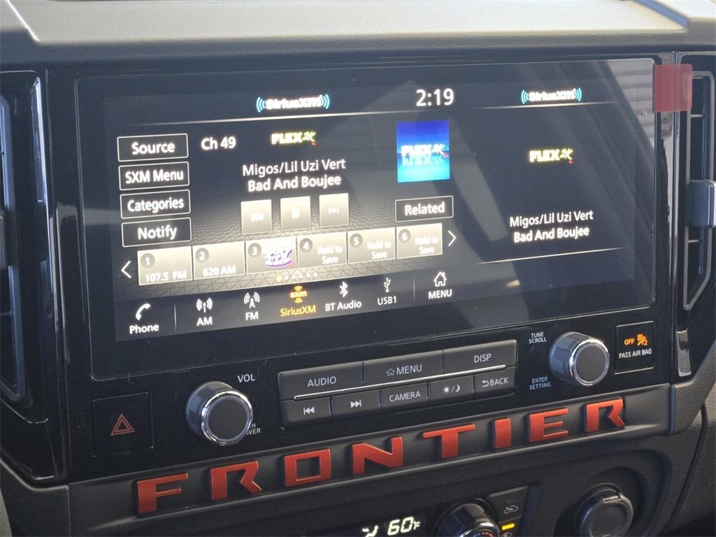 new 2025 Nissan Frontier car, priced at $42,070