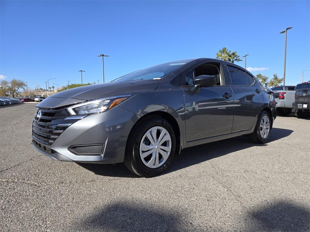 new 2025 Nissan Versa car, priced at $20,414