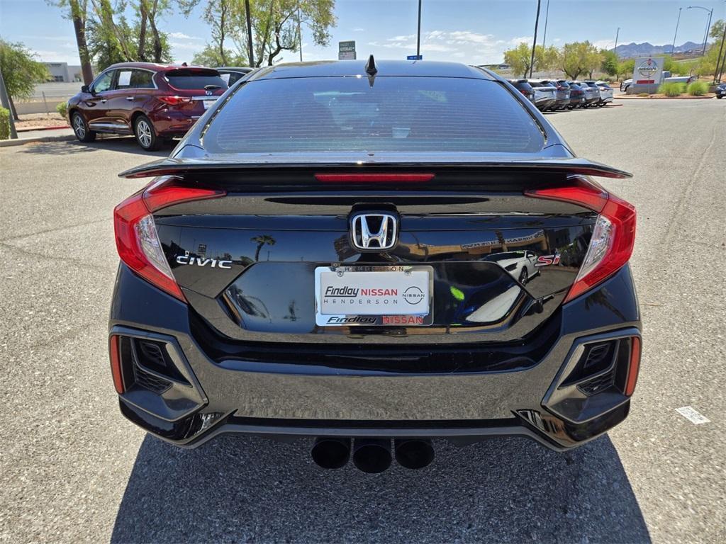 used 2020 Honda Civic Si car, priced at $23,984