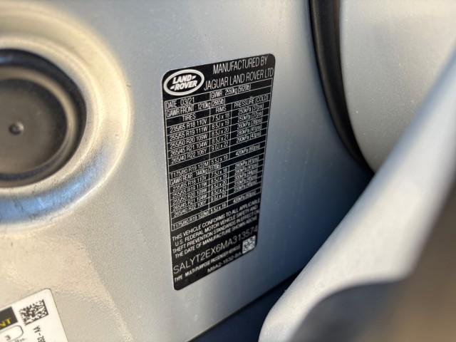 used 2021 Land Rover Range Rover Velar car, priced at $47,995