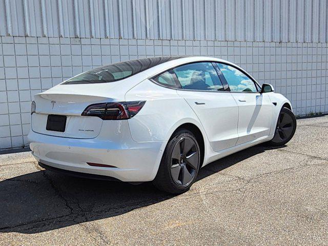 used 2021 Tesla Model 3 car, priced at $39,200