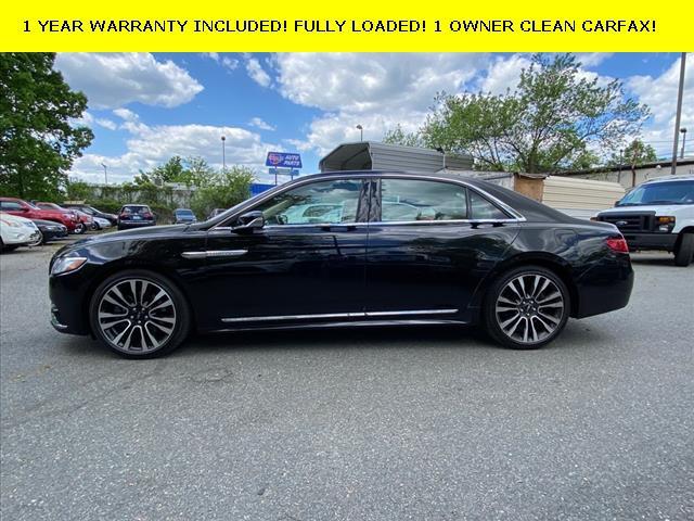 used 2019 Lincoln Continental car, priced at $16,479