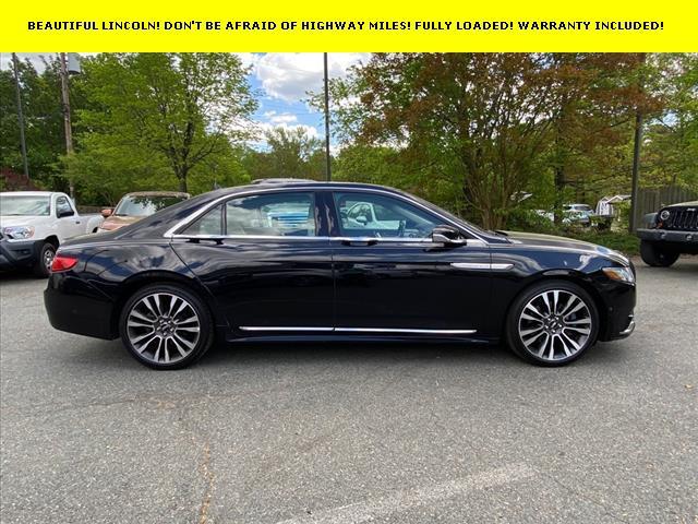 used 2019 Lincoln Continental car, priced at $16,479