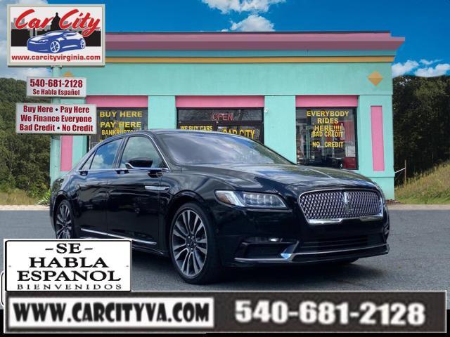 used 2019 Lincoln Continental car, priced at $17,989