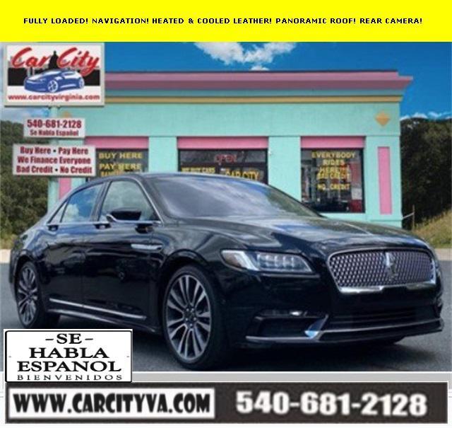 used 2019 Lincoln Continental car, priced at $18,979