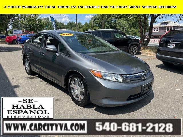 used 2012 Honda Civic Hybrid car, priced at $5,979