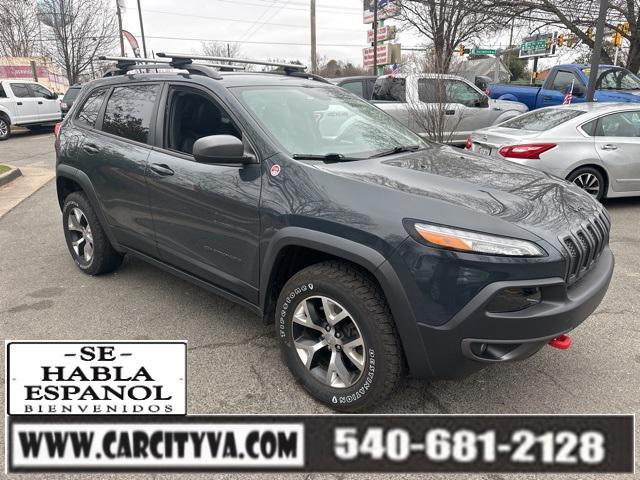 used 2017 Jeep Cherokee car, priced at $10,989