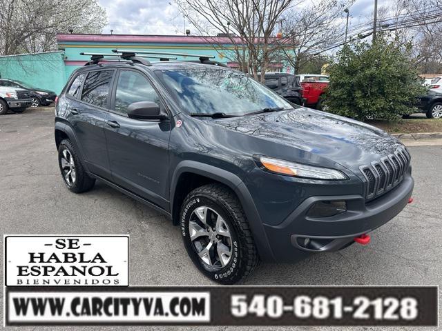 used 2017 Jeep Cherokee car, priced at $10,789
