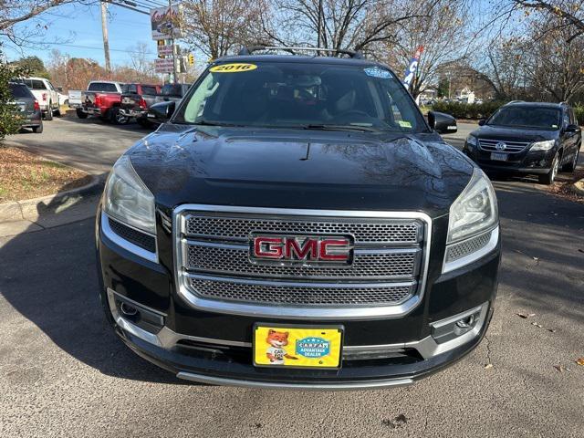 used 2016 GMC Acadia car, priced at $14,479