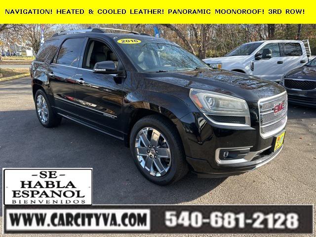 used 2016 GMC Acadia car, priced at $10,979