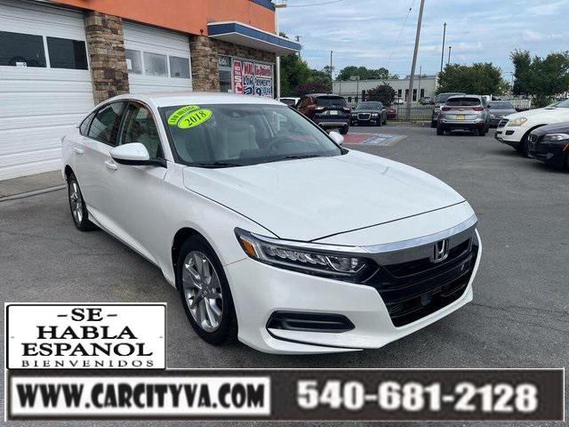 used 2018 Honda Accord car, priced at $13,979