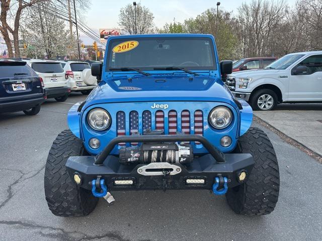 used 2015 Jeep Wrangler Unlimited car, priced at $16,989