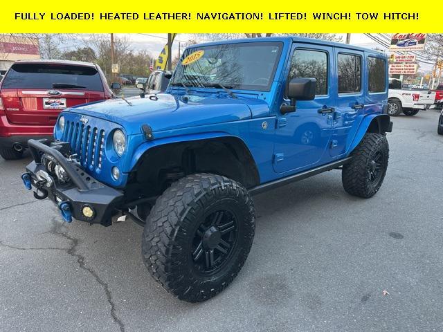 used 2015 Jeep Wrangler Unlimited car, priced at $16,989