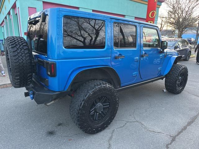 used 2015 Jeep Wrangler Unlimited car, priced at $16,989