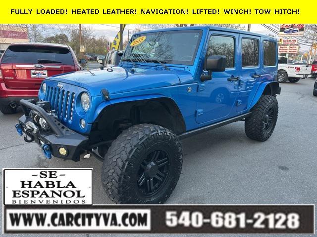 used 2015 Jeep Wrangler Unlimited car, priced at $16,989