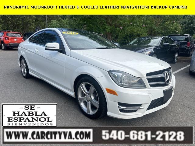 used 2015 Mercedes-Benz C-Class car, priced at $6,479